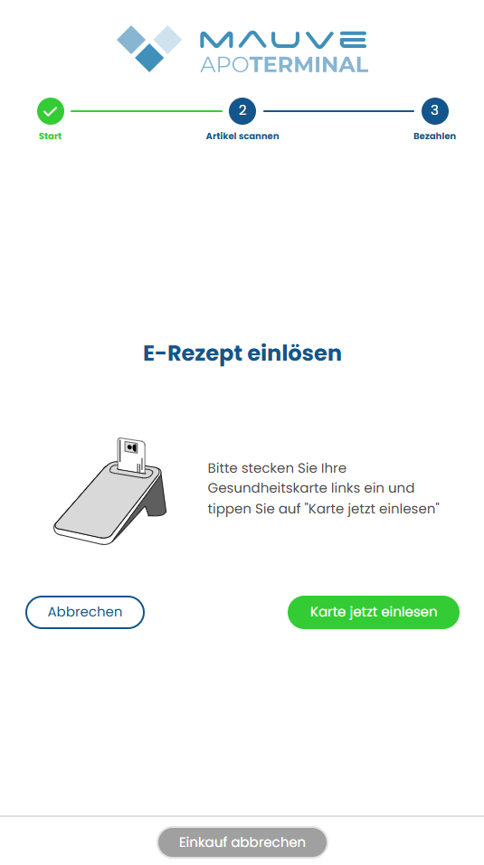 SB-Kasse Erezept-Einlösen